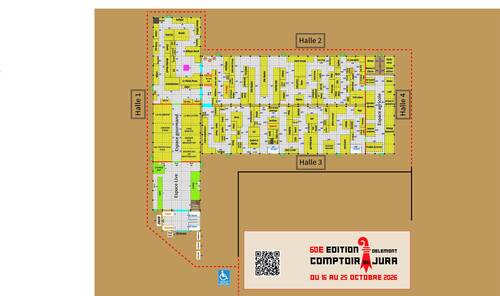 Comptoir du Jura 2026 plan
